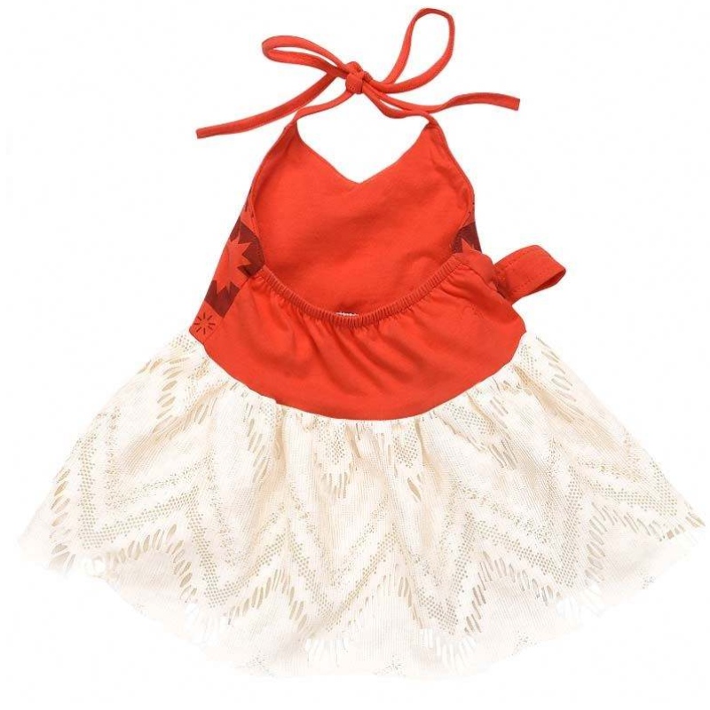 2022 Lovely Baby Girls Princess Adventure Honter Moana Cosplay Dress Up Clothes HCMO-004