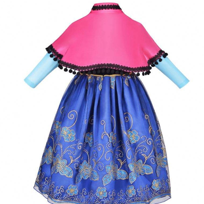 재고 아동 코스프레 의류에서 Fantastic Princess Anna Cloks with Accessories hcgd-014