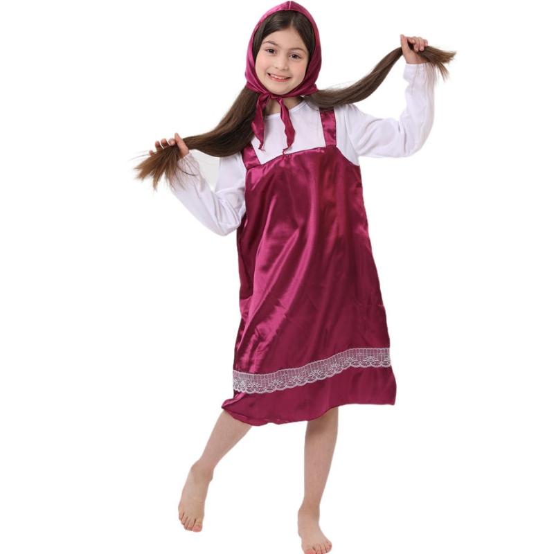 2022 성인 Little Red Riding Hood Costume Fancy Cosplay Carnival Costumes for Women Dress