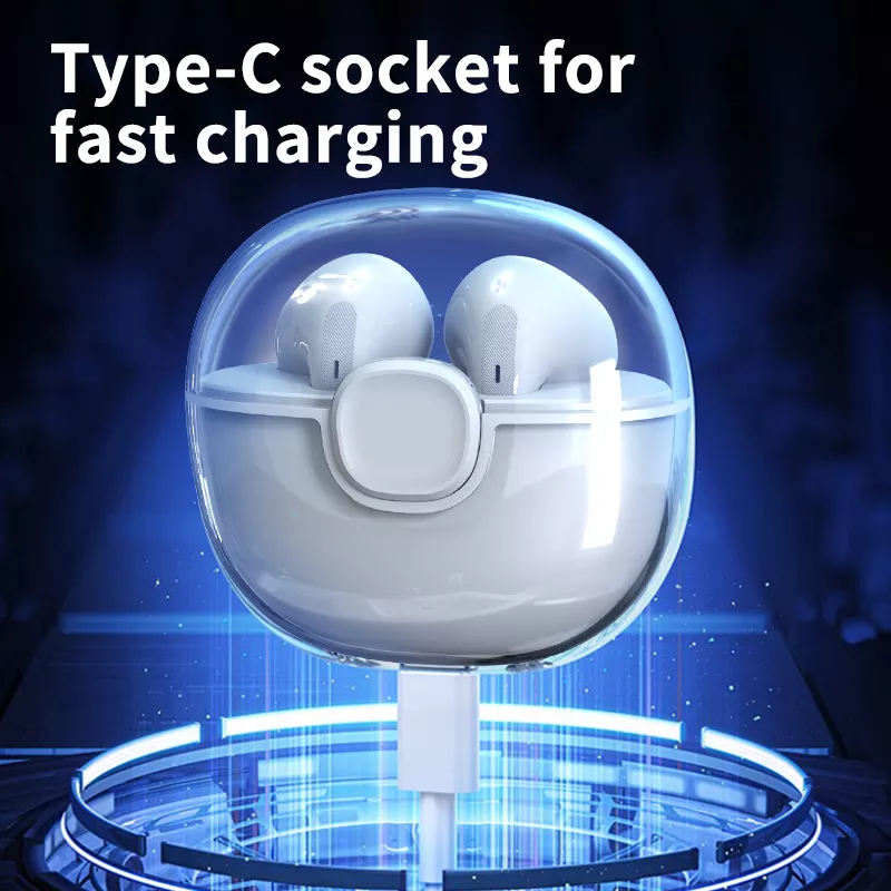 Amazon Hot-Selling F70 TWS 이어 버드 무선 유형 C 스포츠 게임 인 이어 이어폰