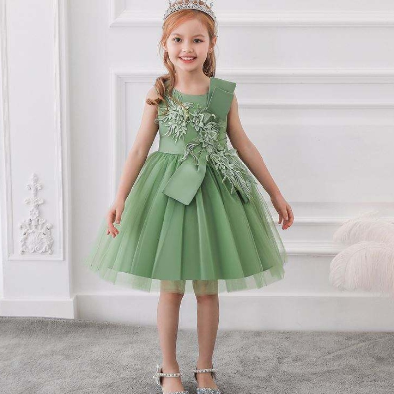 새로운 웨딩 파티 여자 드레스 패션 푹신한 생일 귀여운 독특한 면화 크리스마스 의류 frock l5082
