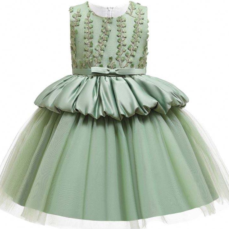 2020 패션 어린이 소녀 드레스 여름 파티 생일 결혼식 아이 파티 드레스 3-10 년 스키드 파티 드레스 여자를위한 스키드 파티 드레스 L5177