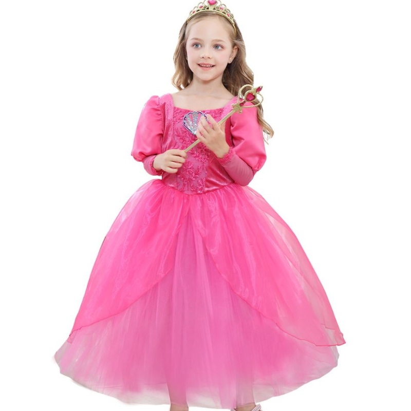 Baige Kids Girl Mermaid Ariel Princess Dress 어린이 아기 소녀 할로윈 의상 크리스마스 드레스 Rapunzel Dress