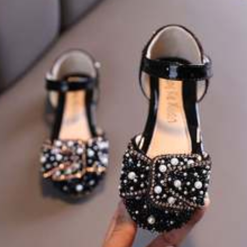 2021 New Fashion Diamond Children \\ 'S Sandals Shoes Squined 아기 소녀 캐주얼 PU 어린이 신발