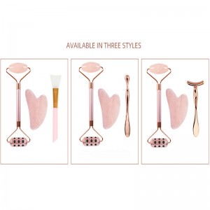 옥 페이셜 롤러 마사지