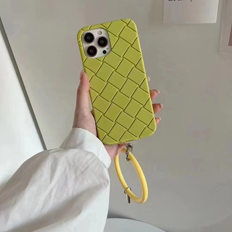 Apple iPhone 14max 케이스, 3 차원 체크 무늬 팔찌 전체 패키지 가을 증명 케이스, TPU 케이스에 적합합니다.