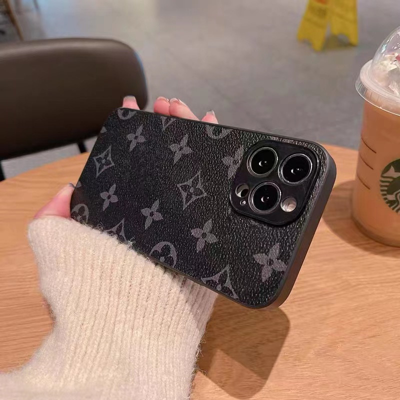 신제품은 Apple iPhone 14Pro 럭셔리 휴대 전화 케이스 및 큰 브랜드 모방 가죽 가을 방지 휴대 전화 가죽 케이스에 적합합니다.