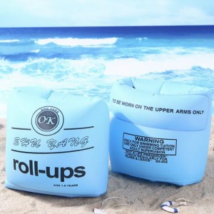 풍선 수영 반지 튀는 소매 팽창 식 팔 링