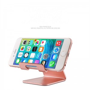 휴대폰 브래킷은 회사 로고 선물 금속 게으른 휴대폰 태블릿 범용 브래킷을 인쇄 할 수 있습니다.