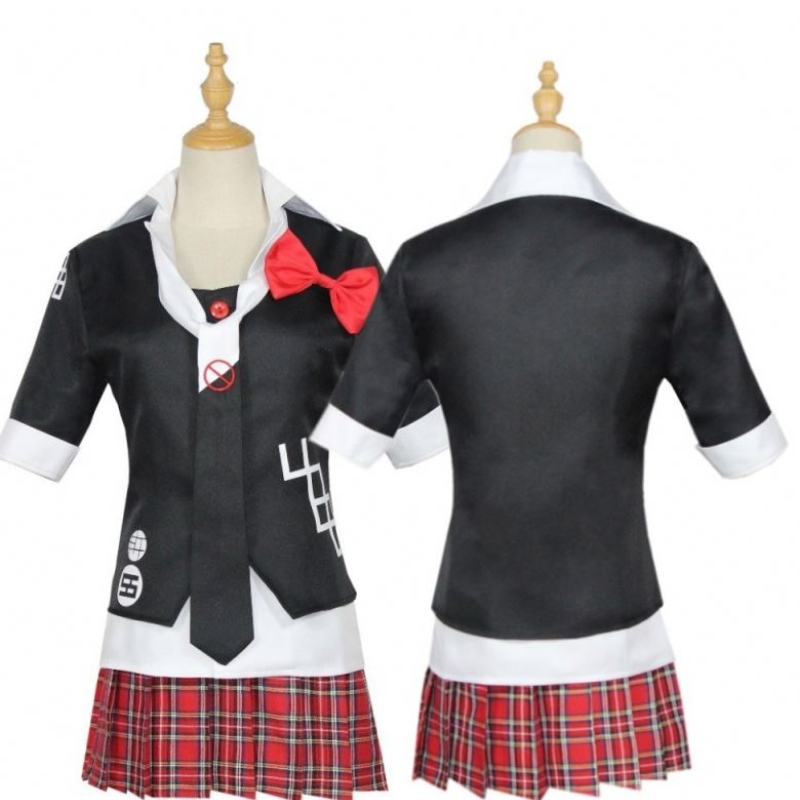 Danganronpa Enoshima Junko 유니폼 애니메이션 캐릭터 의상 할로윈 무대 크리스마스 의상