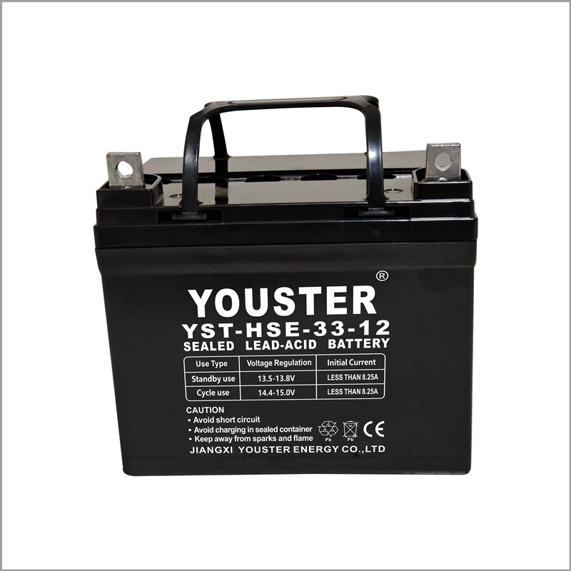 공장 직접 판매 AGM 12V33AH Long Life Deep Cycle Lead Acid Solar System