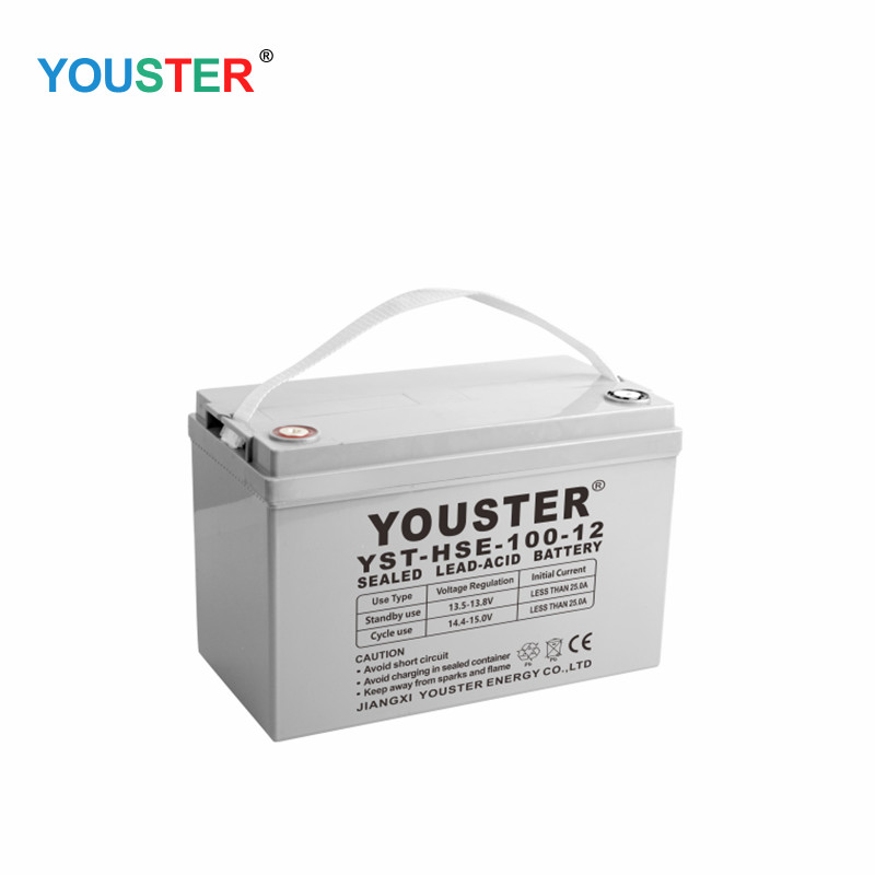 Youster AGM Deep Cycle Gel Lead Acid Inverter 12v200AH 주택 사용을위한 스토리지 젤 태양열 배터리