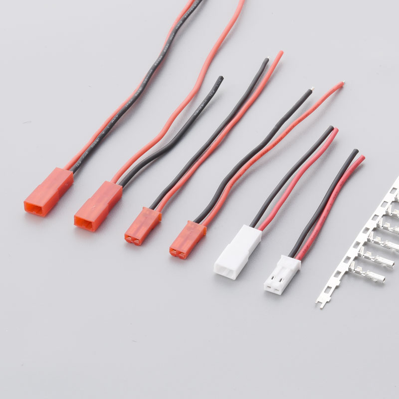 2P SYP MALE&FEMALE 소켓 ​​플러그 AUTO, E-BIKE, LCD, LED 및 배터리 크림프 터미널 전기 커넥터 와이어 용 2*10cm 케이블