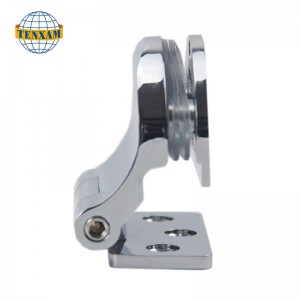 벽에 반 둥근 힌지