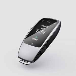 스마트 리모콘 자동차 키, 푸시 시동 엔진과 호환되는 키리스 엔트리 엔트리, LCD 디스플레이 자동 잠금&잠금 해제