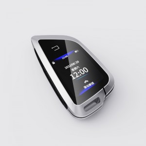 스마트 LCD 자동차 키, 업그레이드 키리스 엔트리, 자동 잠금&잠금 해제 원격 자동차 스타터, 키 FOB 교체 안티 도난 액세서리, 차량 로고 디스플레이