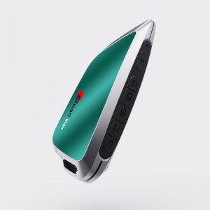 스마트 LCD 자동차 키, 업그레이드 키리스 엔트리, 그린 카 키 오토 잠금&원격 자동차 스타터 잠금 해제, 키 FOB 교체 안티 도난 액세서리, 차량 로고 디스플레이