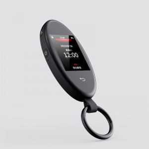 스마트 LCD 스크린 터치카 키, 업그레이드 키리스 엔트리, 퍼플카 키 오토 잠금&원격 자동차 스타터 잠금 해제, 키 FOB 교체 안티 도난 액세서리, 차량 로고 디스플레이