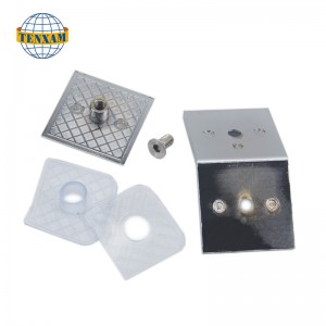 단일 측면 곡선 135도 고정 클램프