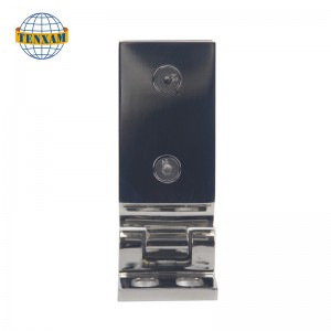 단일 엣지 90도 유리 클램프