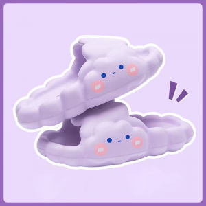 2022 Spring Summer Cushion Unisex 실내 야외 하우스 해변 부드러운 귀여운 사랑스러운 샌들 두꺼운 플랫폼 구름 슬리퍼