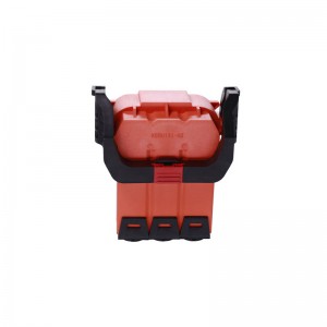 200a/3000V 3 핀 DC 고전압 커넥터 엘보우 플러그