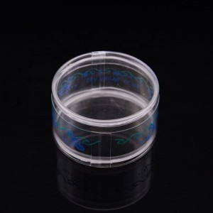 맞춤형 플라스틱 포장 튜브 핀 용 저장 상자