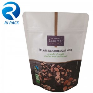 지퍼가있는 도매 디지털 인쇄 크래프트 페이퍼 세포