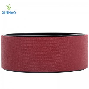 PVC 요가 휠 도매, 요가 아사나 연습에 적합하고 등 스트레칭