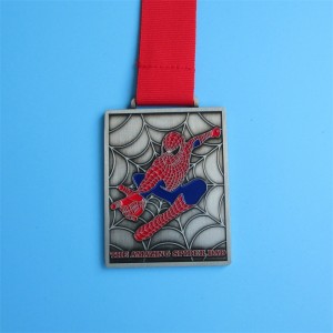 맞춤 메달 디자인 만화 캐릭터 3D 그늘 소프트 에나멜 금속 메달을 판매합니다.