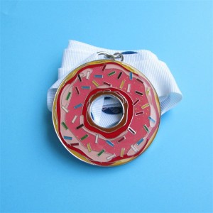 맞춤형 금속 금메달 화려한 인쇄 가상 스포츠 메달