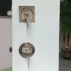 1601 현대 입구 사각형 포켓 잠금 장치, 키가있는은 포켓 도어 잠금, 슬라이딩 도어 잠금