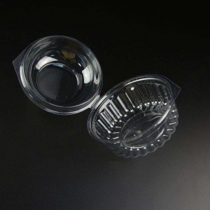 10oz 재활용 가능한 플라스틱 일회용 과일 샐러드 그릇