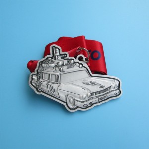 가상 런 메달 자동차 디자인 3D 금속 행거 금메달 맞춤형 스포츠 메달
