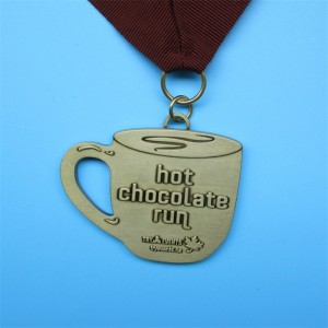 잎 디자인 전문 커스텀 런 메달 휴일 달리기 메달