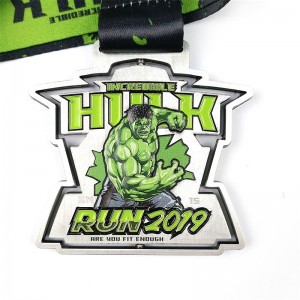 개그 제조업체 커스텀 메달 디자인 슈퍼 영웅 어워드 금메달