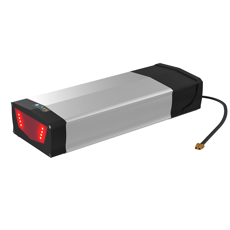 뜨거운 판매 리어 랙 리튬 ebike 배터리 BMS 충전식 18650 배터리 36V 48V 52V 10AH 20AH 전기 자전거