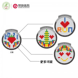 재미있는 레고 ​​메달 스포츠 배구 체조 수영을위한 메달과 리본