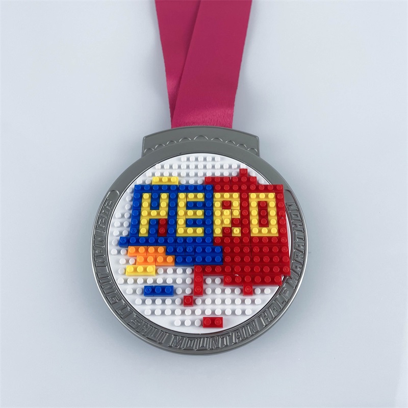 마라톤 메달 맞춤형 레이스 메달 재미 레고 메달 스포츠 메달