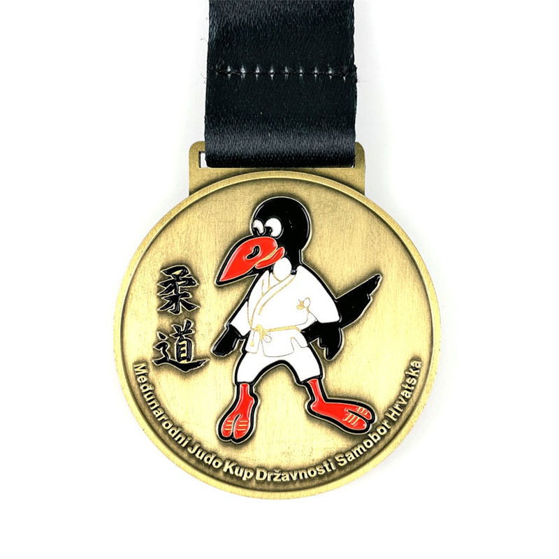중국 쿵푸 금 메달 펜던트 플레이트 메달을위한 레이스 메달 디자인
