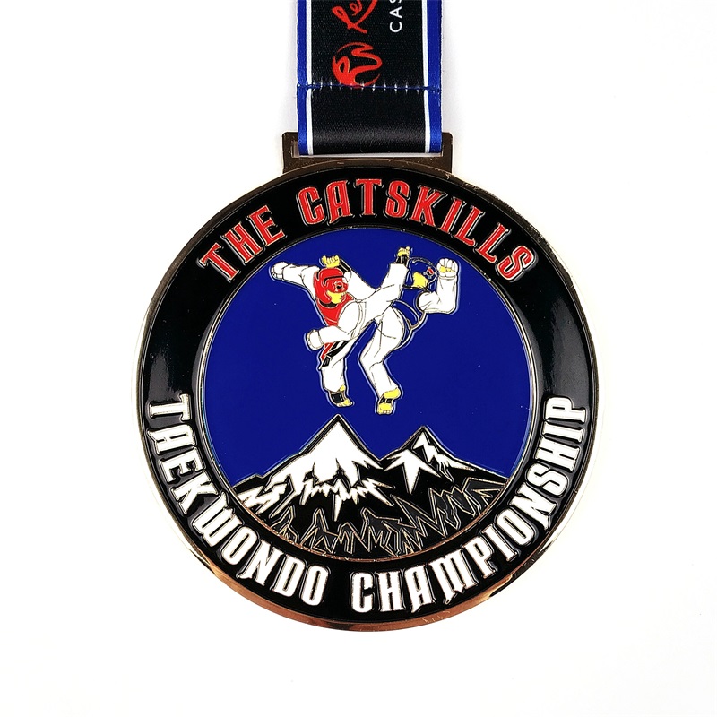 도매를위한 맞춤형 로고 금속 스포츠 메달 쿵푸 복싱 레이스 ​​메달