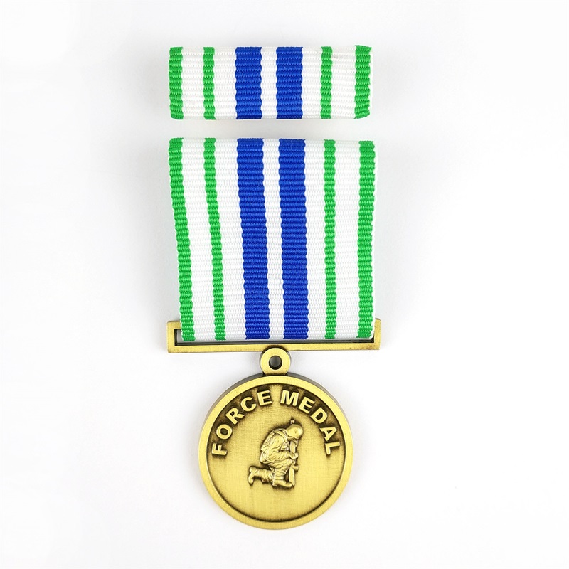 아연 합금 금도 도금 3D 조각 메달 맞춤형 금속 블랭크 유니버탈 메달 명예 수업 메달