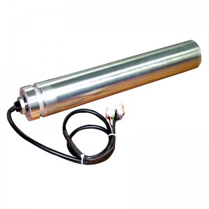 직선 76/82 비표준 DC 전기 롤러, 내장 모터, 맞춤형 스테인리스 스틸 컨베이어 벨트, 동기 휠, 아연 도금 전력 더블 행 스프로킷, 고무 코팅