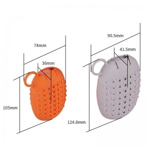 종종 비누 가방 커버 에코 친숙한 마사지 양면 실리콘 목욕 비누 저장 소매