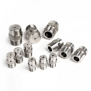 스테인레스 스틸 솔리드 콘 노즐 먼지 및 가습 고압 분무 원자화 원추형 노즐 워터 미스트 클리닝 노즐