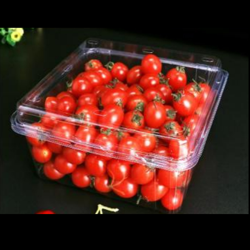 뚜껑이있는 과일 상자 175*175*90 mm HGF-1000G