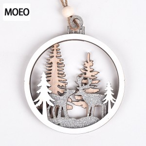 나무로 된 크리스마스 흠