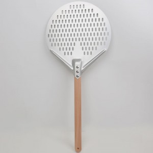 분리 가능한 12nch 14 인치 알루미늄 둥근 피자 껍질 피자 삽 피자 주걱 피자 패들