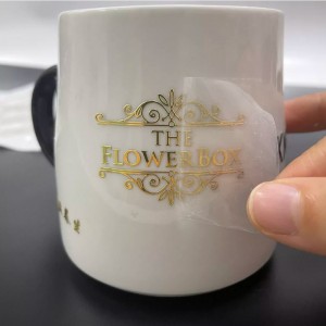 UV Gilding 레이블 스티커