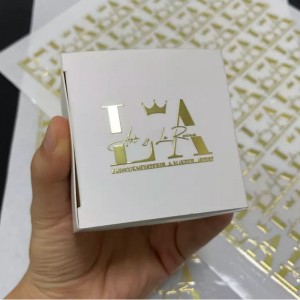 UV Gilding 레이블 스티커